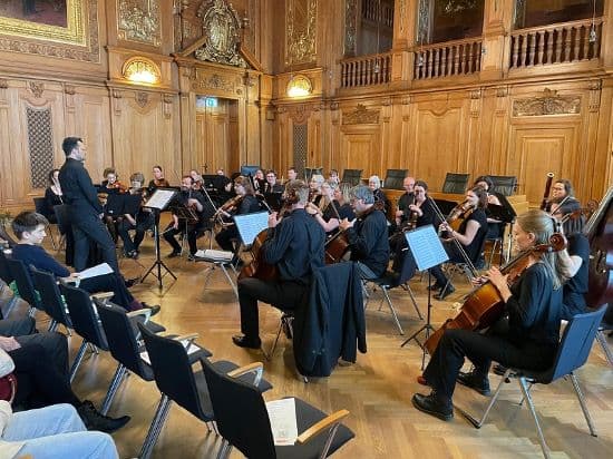 Konzert zum Kompositionsworkshop „Jugend komponiert Sachsen“ für Kammerorchester des forum thomanum Leipzig e.V. - Bild 1